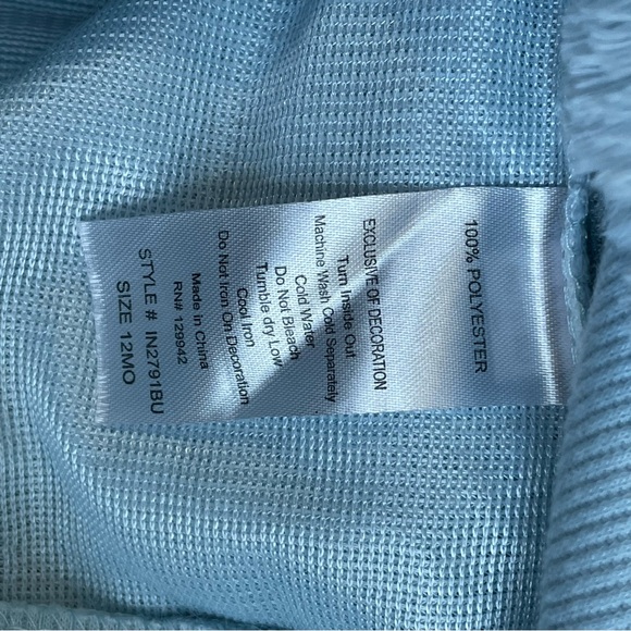 btween Blue Snowflake Top And Leggings Set Size 12m - Picture 5 of 7